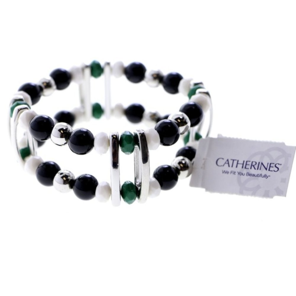 Catherine's multi-colored plus sized bracelet